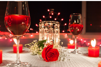 Detalles para mesas románticas